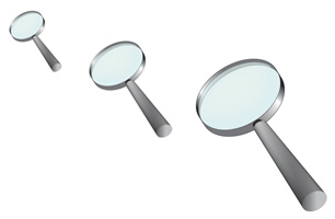 magnifier illustration